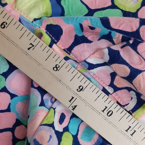 Lilly Pulitzer Ellie Shorts Gypsy Jungle Womens 8 Mosaic Multi Art Deco Preppy - Picture 10 of 11